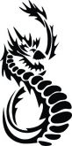 Dragão Chines Tribal